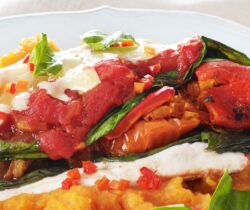 Healthy chicken parma